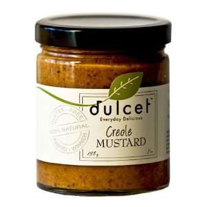Dulcet, Award Winning Creole Mustard, 7 Ounce Jar  Grocery 