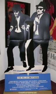 BLUES BROTHERS * ORIG MOVIE THEATER STANDEE EX NM 80  