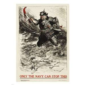  Only the Navy Can Stop This Poster (18.00 x 24.00)