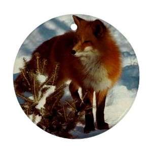  Fox Red Ornament (Round)