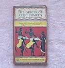 the origin of attic comedy by francis macdonald cornford returns