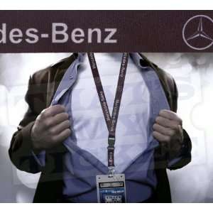  Mercedes Benz Lanyard Key Chain with Ticket Holder Sports 