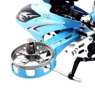 F103 AVATAR 4CH Gyro LED Mini RC Helicopter Metal  
