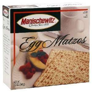 Manischewitz, Matzo Egg, 12 OZ (Pack of Grocery & Gourmet Food