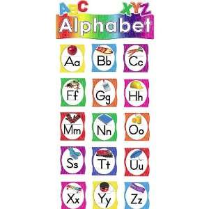 Teacher Created Resources Alphabet Mini Bulletin Board, Multi Color 