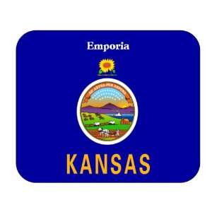  US State Flag   Emporia, Kansas (KS) Mouse Pad Everything 