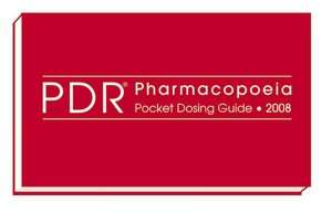 PDR Pharmacopoeia Pocket Thomson Healthcare Staff
