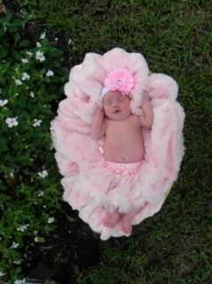 Light Pink Baby Pettiskirt Pageant Tutu 3 6 9 12 M N01  