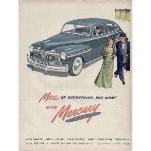   you want with Mercury.  1948 Mercury Ad, A3379 