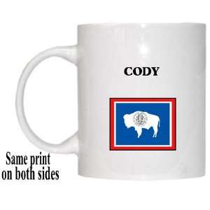  US State Flag   CODY, Wyoming (WY) Mug 