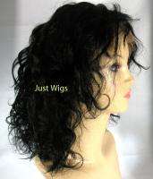 100% INDIAN REMY LACE FRONT WIG 12 #2 25 Curl  