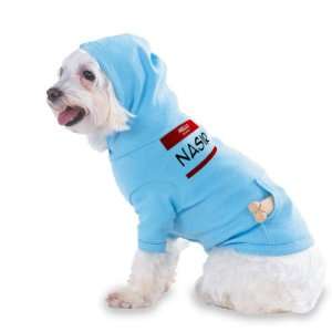 HELLO my name is NASIR Hooded (Hoody) T Shirt with pocket for your Dog 
