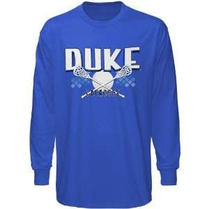 Duke Blue Devil Shirts  Duke Blue Devils Duke Blue Lacrosse Long 