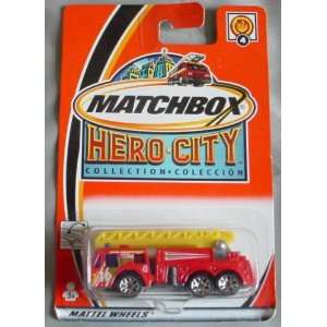  Matchbox Hero City Extending Ladder Fire Truck Treasure 