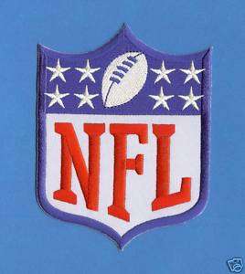 NFL Football New 8 Star Logo Shield 5 Inch Patch Crest  