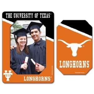 Texas Longhorns Magnet   Die Cut Vertical