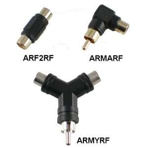 Generic AD520 Adapter, RCA M to 2 RCA F Electronics