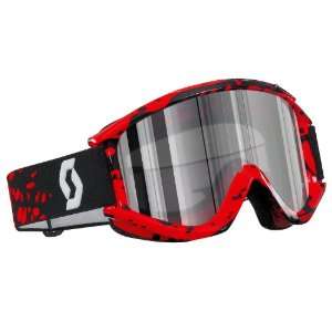  Scott Recoil XI Pro Tether Red Goggles Automotive