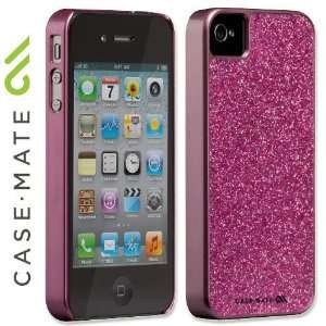  CASE MATE GLAM BB018221 iPhone 4 4S Hot Pink Cell Phones 