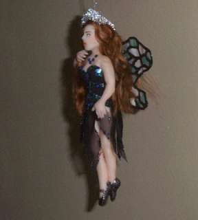 OOAK Laura Fairy Princess Original Art Ornament Sculpture Biel  