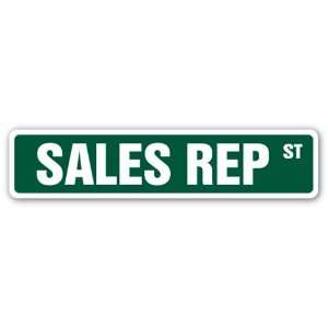  SALES REP Street Sign representative salesman pharmaceutical 