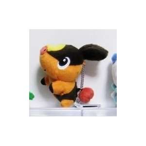  Pokemon Best Wishes Mini Plush with Chain (2.5)   Tepig 