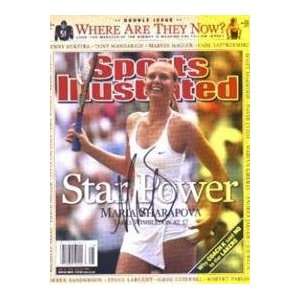  Maria Sharapova autographed Sports Illustrated Magazine (Tennis 