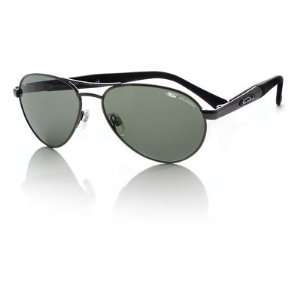  Bolle Zyrium Sunglasses   Shiny Gunmetal   Polarized Axis 