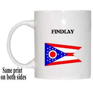  US State Flag   FINDLAY, Ohio (OH) Mug 