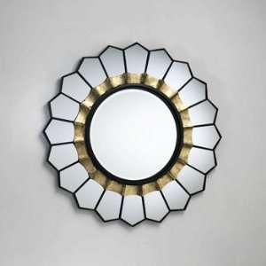 Cyan Lighting 02737 Tempe Mirror, Clear Finish with Beveled Mirrored 
