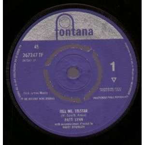   ME TELSTAR 7 INCH (7 VINYL 45) UK FONTANA 1962 PATTI LYNN Music