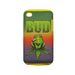  iPod Touch 4 Hybrid Case 2in1 Rubber BUD Frog Silicon Skin 
