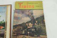 Vintage Train Magazines Binders Lot 12 Issues 1947 Complete Railroad 