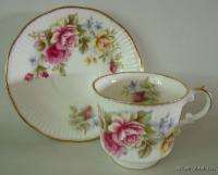 ROSINA Bone China Queens CENTENARY YEAR Cup & Saucer  