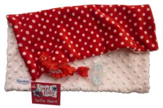   highest quality minky fabric this binky blanket is made of the most