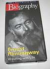 Biography Ernest Hemingway (1998,VHS)