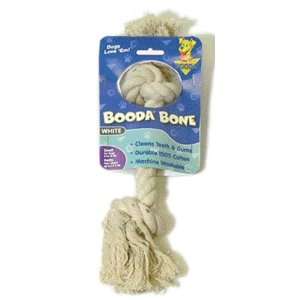  White Booda Bone   Cotton Bone   Small for dogs 8 to 18 