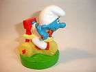 Tricycle Bicycle Smurf Schtroumpf RARE Figure Bip Holland
