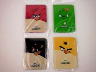 One Set of 4 pcs Angry Birds Pocket ID Credit Card Cases ***Free 
