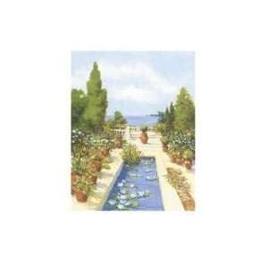  Coastal Garden I Poster Print