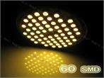 60SMD LED Lampe Warmweiß Leuchte warm weiss GU5.3 12V 3200K 3 Watt 