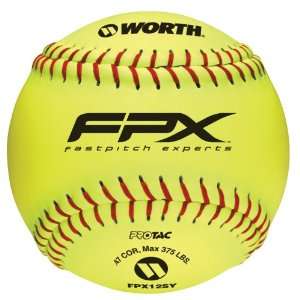   12 Inch Fastpitch Practice FPX Protac Ball(Dozen)