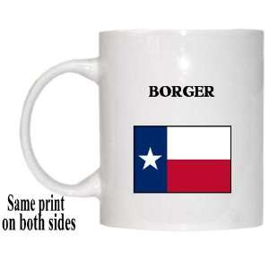  US State Flag   BORGER, Texas (TX) Mug 