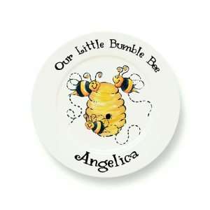  Bumble Bees Personalized Plate 