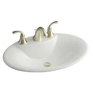   2831 1 FF Maratea Self Rimming Lavatory, Sea Salt