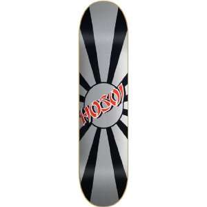 Hosoi Rising Sun Skateboard Deck   8.5 Silver/Black 