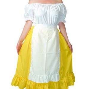  ADULT WHITE WENCH MAID APRON