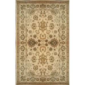  Petra Collection Petra Agra Ivory Olive Brown Floral Area 