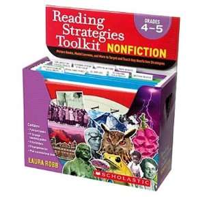 SCHOLASTIC TEACHING RESOURCES FICTION GR 4 5 READING STRATEGIES TOOL 