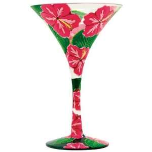 Lolita Love My Martini Glass   Hibiscus Tini  Kitchen 
